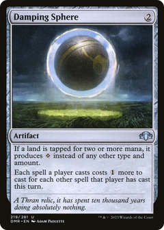 Damping Sphere (219) [Dominaria Remastered] foil - Deck Out Gaming