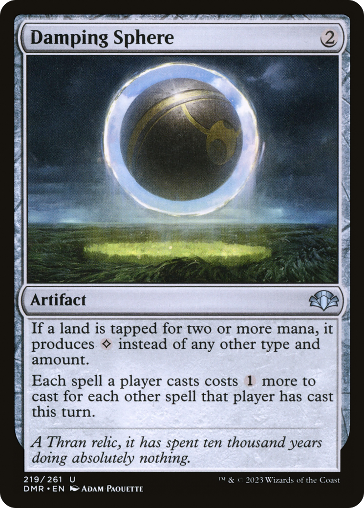 Damping Sphere (219) [Dominaria Remastered] foil - Deck Out Gaming