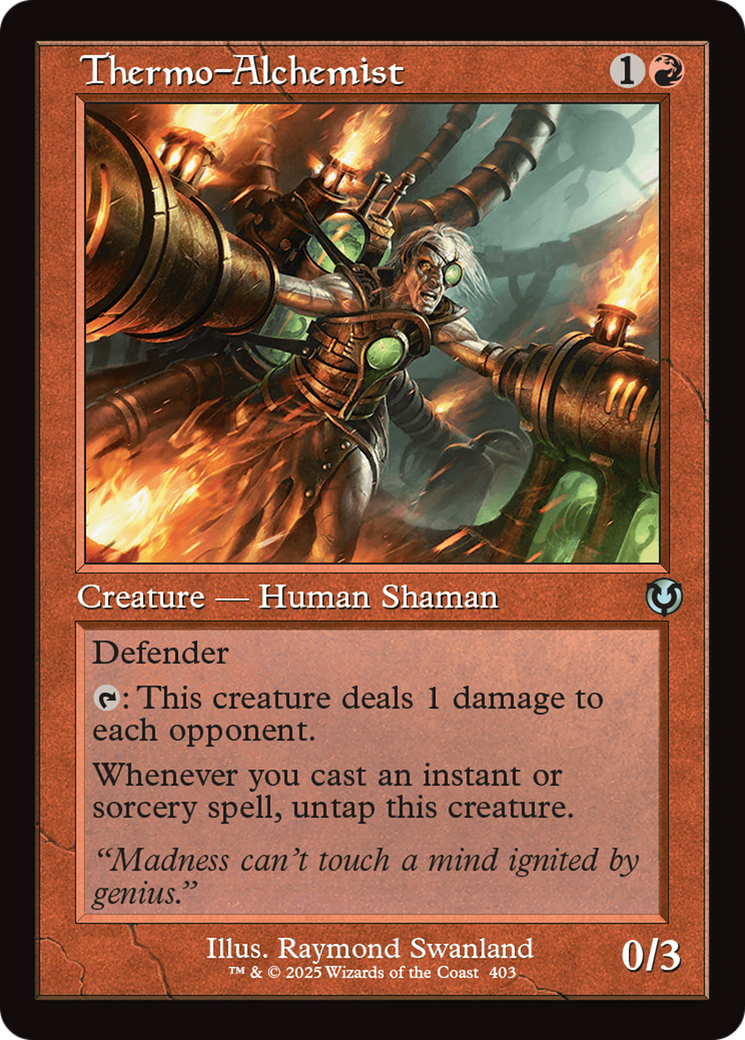 Thermo-Alchemist (Retro Frame) (403) [Innistrad Remastered] foil - Deck Out Gaming