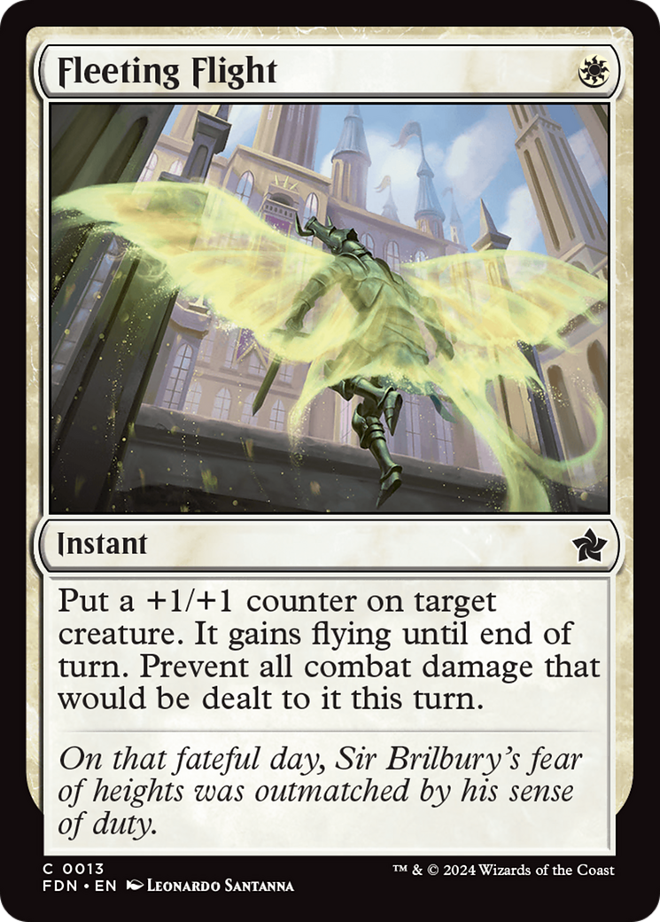 Fleeting Flight (13) [Foundations] - Deck Out Gaming
