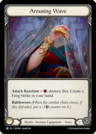 Arousing Wave (MST006) [Part the Mistveil] Cold Foil - Deck Out Gaming