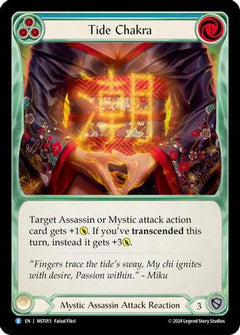 Tide Chakra (Blue) (MST013) [Part the Mistveil] Rainbow Foil - Deck Out Gaming