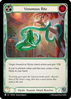 Venomous Bite (Yellow) (MST021) [Part the Mistveil] - Deck Out Gaming