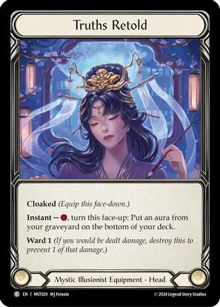 Truths Retold (MST029) [Part the Mistveil] Cold Foil - Deck Out Gaming