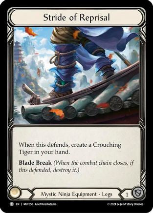 Stride of Reprisal (MST050) [Part the Mistveil] - Deck Out Gaming