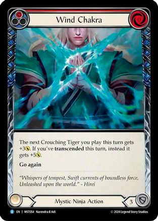 Wind Chakra (Red) (MST054) [Part the Mistveil] - Deck Out Gaming