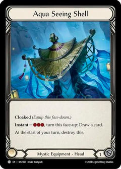 Aqua Seeing Shell (MST067) [Part the Mistveil] Cold Foil - Deck Out Gaming