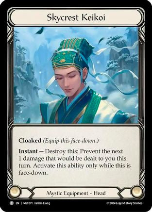 Skycrest Keikoi (MST071) [Part the Mistveil] Cold Foil - Deck Out Gaming