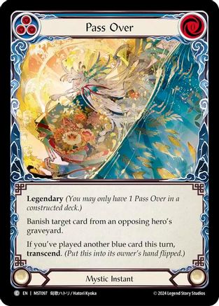 Pass Over // Inner Chi (MST097) [Part the Mistveil] - Deck Out Gaming