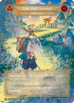 Path Well Traveled // Inner Chi (Marvel) (MST098) [Part the Mistveil] Cold Foil - Deck Out Gaming
