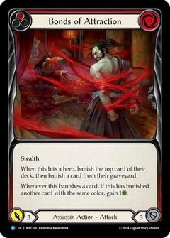 Bonds of Attraction (Red) (MST109) [Part the Mistveil] - Deck Out Gaming