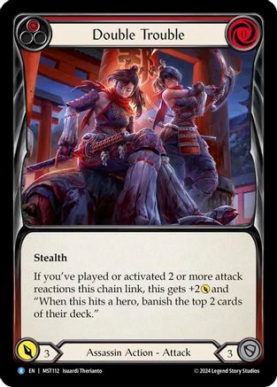 Double Trouble (Red) (MST112) [Part the Mistveil] - Deck Out Gaming