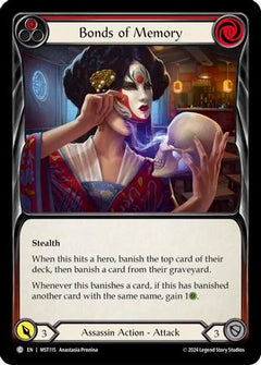 Bonds of Memory (Red) (MST115) [Part the Mistveil] Rainbow Foil - Deck Out Gaming