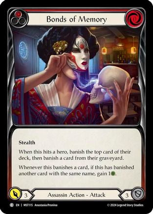 Bonds of Memory (Red) (MST115) [Part the Mistveil] - Deck Out Gaming