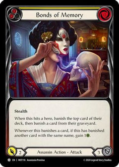Bonds of Memory (Yellow) (MST116) [Part the Mistveil] Rainbow Foil - Deck Out Gaming