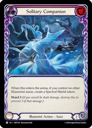 Solitary Companion (Red) (MST149) [Part the Mistveil] - Deck Out Gaming