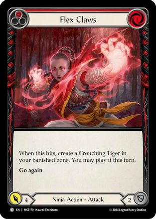 Flex Claws (Red) (MST179) [Part the Mistveil] - Deck Out Gaming