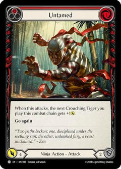 Untamed (Red) (MST185) [Part the Mistveil] Rainbow Foil - Deck Out Gaming