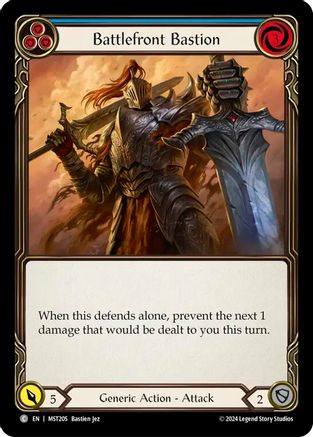 Battlefront Bastion (Blue) (MST205) [Part the Mistveil] - Deck Out Gaming