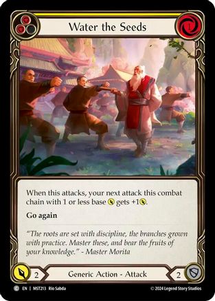 Water the Seeds (Yellow) (MST213) [Part the Mistveil] - Deck Out Gaming