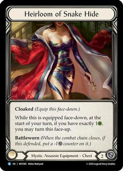 Heirloom of Snake Hide (MST005) [Part the Mistveil] Cold Foil - Deck Out Gaming