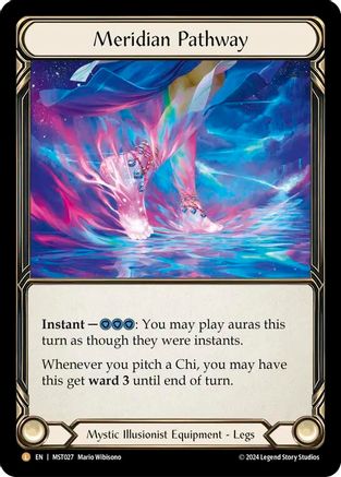 Meridian Pathway (MST027) [Part the Mistveil] Cold Foil - Deck Out Gaming