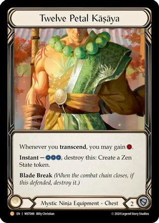 Twelve Petal Kasaya (MST048) [Part the Mistveil] Cold Foil - Deck Out Gaming