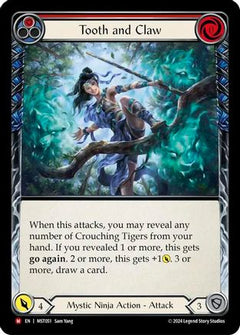 Tooth and Claw (MST051) [Part the Mistveil] - Deck Out Gaming