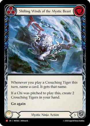 Shifting Winds of the Mystic Beast (MST052) [Part the Mistveil] - Deck Out Gaming