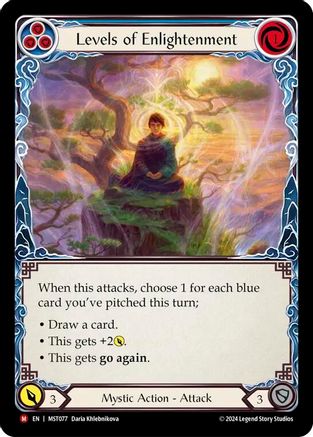 Levels of Enlightenment (MST077) [Part the Mistveil] Rainbow Foil - Deck Out Gaming