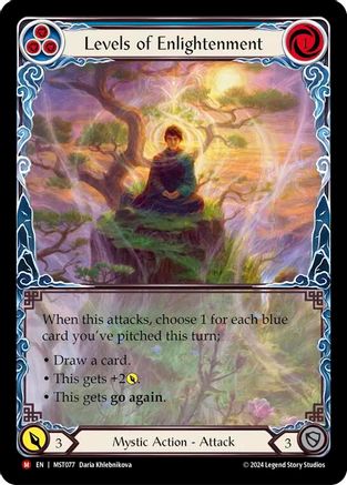 Levels of Enlightenment (Extended Art) (MST077) [Part the Mistveil] Rainbow Foil - Deck Out Gaming