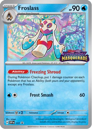 Froslass - 117 (117) [SV: Scarlet & Violet Promo Cards] Holofoil - Deck Out Gaming