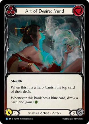 Art of Desire: Mind (MST108) [Part the Mistveil] Rainbow Foil - Deck Out Gaming