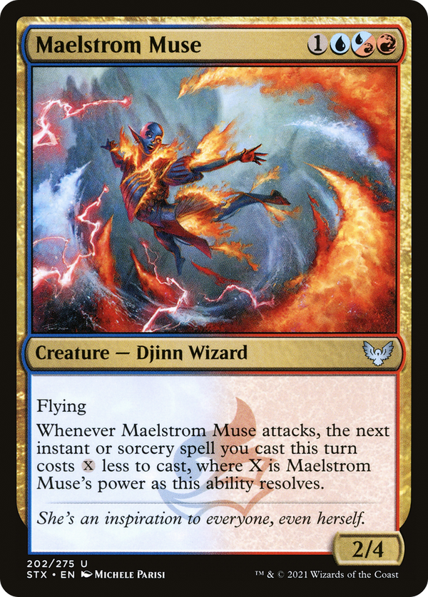 Maelstrom Muse (202) [Strixhaven: School of Mages] - Deck Out Gaming