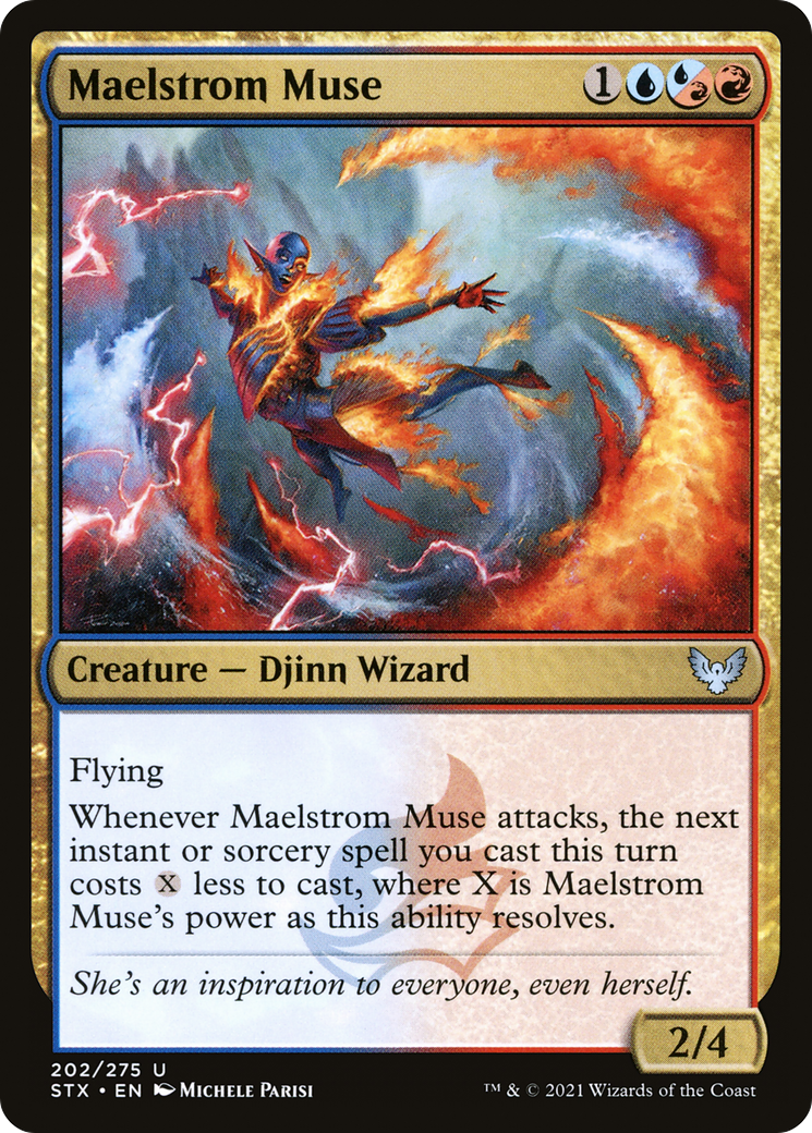 Maelstrom Muse (202) [Strixhaven: School of Mages] - Deck Out Gaming