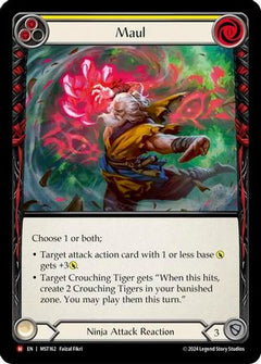 Maul (MST162) [Part the Mistveil] Rainbow Foil - Deck Out Gaming