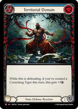 Territorial Domain (MST163) [Part the Mistveil] Rainbow Foil - Deck Out Gaming