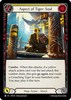 Aspect of Tiger: Soul (MST165) [Part the Mistveil] Rainbow Foil - Deck Out Gaming