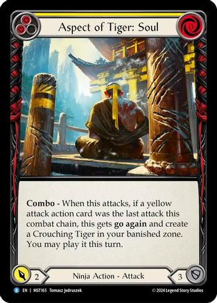 Aspect of Tiger: Soul (MST165) [Part the Mistveil] - Deck Out Gaming