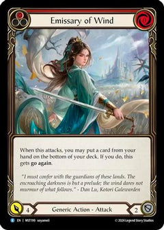 Emissary of Wind (MST199) [Part the Mistveil] Rainbow Foil - Deck Out Gaming
