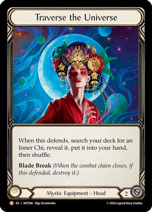 Traverse the Universe (MST066) [Part the Mistveil] Rainbow Foil - Deck Out Gaming