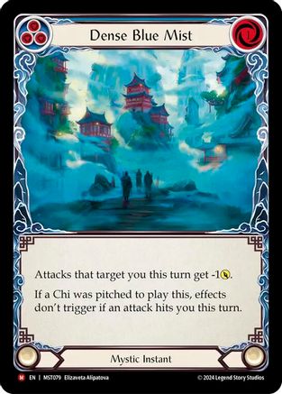 Dense Blue Mist (MST079) [Part the Mistveil] - Deck Out Gaming