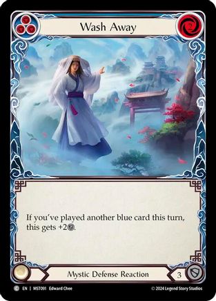 Wash Away (MST091) [Part the Mistveil] Rainbow Foil - Deck Out Gaming