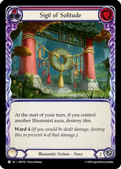 Sigil of Solitude (Red) (MST143) [Part the Mistveil] Rainbow Foil - Deck Out Gaming