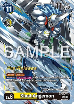 SlashAngemon (BT16-035) [Beginning Observer Pre-Release Cards] Foil - Deck Out Gaming
