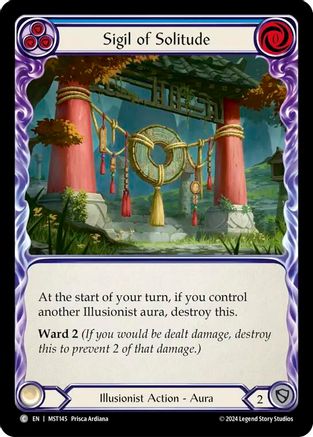 Sigil of Solitude (Blue) (MST145) [Part the Mistveil] - Deck Out Gaming