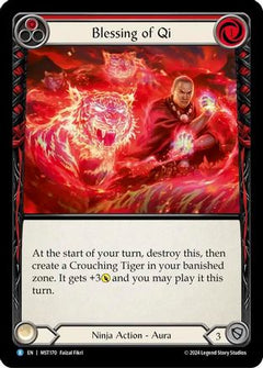 Blessing of Qi (Red) (MST170) [Part the Mistveil] - Deck Out Gaming