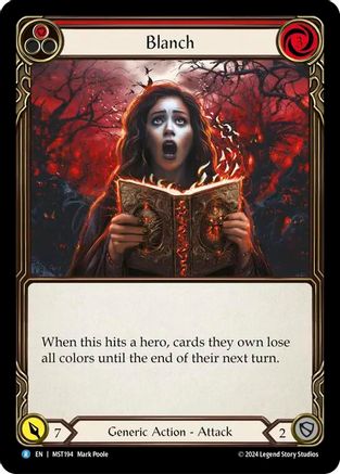 Blanch (Red) (MST194) [Part the Mistveil] Rainbow Foil - Deck Out Gaming