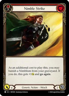 Nimble Strike (Red) (MST209) [Part the Mistveil] - Deck Out Gaming