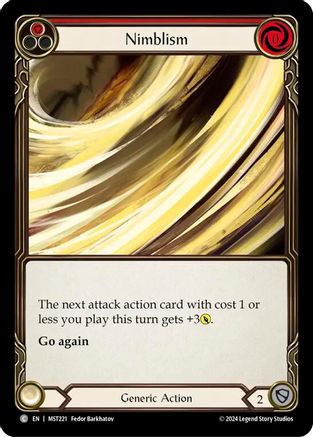 Nimblism (Red) (MST221) [Part the Mistveil] - Deck Out Gaming